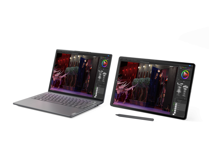 Das Tab Extreme lässt sich auch als Zweit-Display für einen PC verwenden. (Bild: Lenovo)